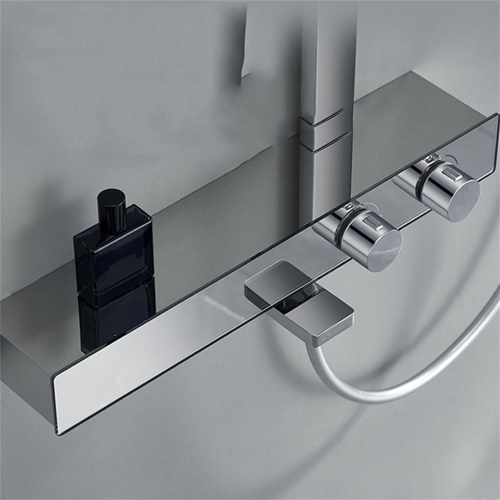 Gray Smart Constant Temperature Shower Large Set Bathroom Supercharged