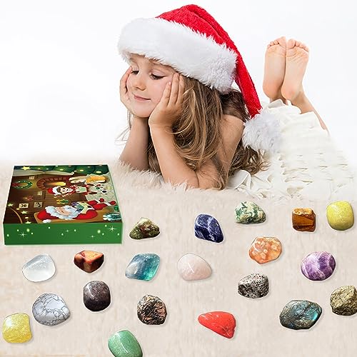 Advent Calendar 2025 Crystals for Kids with 24 Days Christmas Countdown - Image 3
