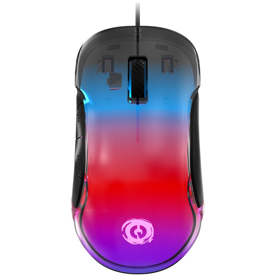Ratón gaming Canyon Braver Gm-728 Rgb One Size de precisión con cable