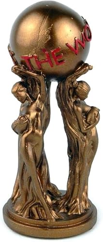 Miniatura 2 de Scarface - Estatua de resina The World Is Yours de 5 pulgadas, réplica de película coleccionable de alta calidad, regalo único para cumpleaños,