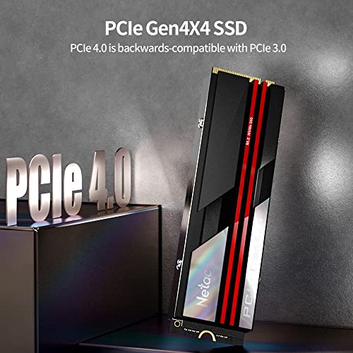 Netac NV7000 2TB M.2 Interner SSD 2TB NVMe 1.4 PCIe Gen4 SLC Cache, Kühlkörper aus Aluminium, für Laptop, PS5, PC – Bild 5