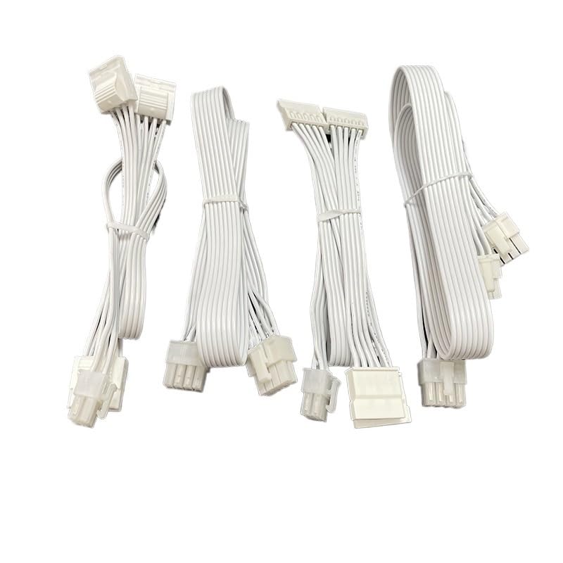 CPU 8Pin SATA IDE PCIE 8pin Modular Power Supply Cable for TR-TG650 750 850 1000 1200W(4xIDE)
