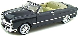 1949 Ford Convertible, Gray - Maisto 31682 - 1/18 Scale Diecast Model Toy Car