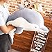 Dolphin Plush Hugging Pillow, Soft Large Dolphins Stuffed Animal Toy Doll Gifts for Kids, Valentine, Christmas, Bedding (19.7