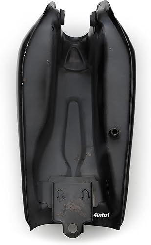 Miniatura 5 de The San Bruno Cafe Racer Tanque de gasolina - Negro - Depósito de gasolina y combustible para motocicleta de 2.4 galones 9L