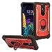 Produktbild Schutzhülle für LG Journey LTE L322DL, LG Arena 2, Tribute Royal, Escape Plus, LG K30 (2019) LM-X320, Aluminium, ZY0 Red