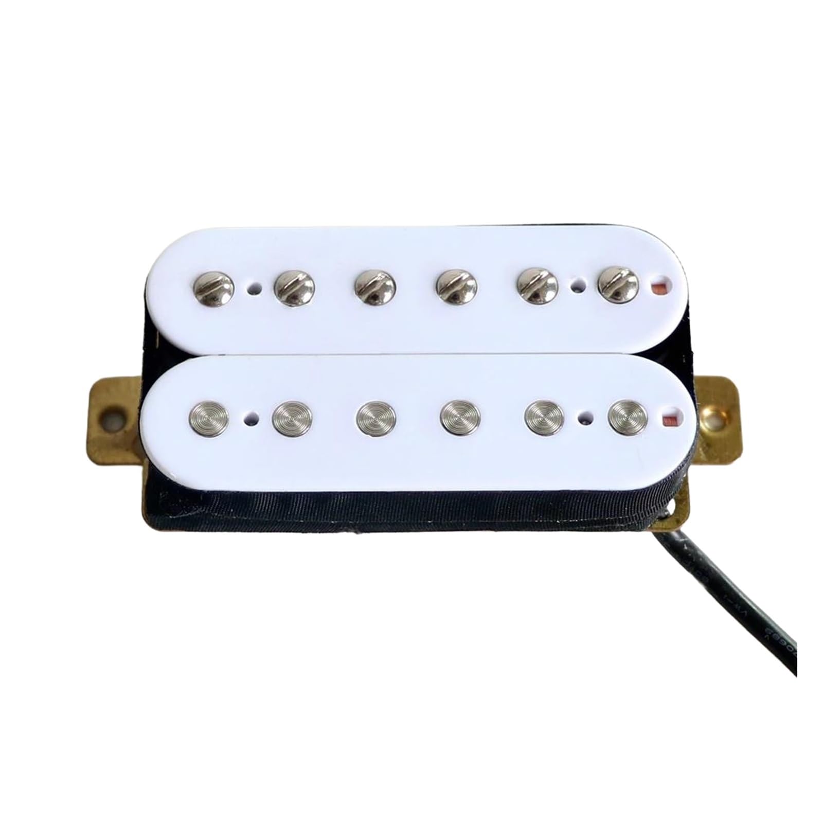 Przetwornik Do Gitary Elektrycznej Picku Do Gitary Humbucker Alnico 5 | Przetwornik gitarowy Humbucking Alnico 5 w kolorze białym z 4 przewodami rozdzielającymi(1pc Bridge)