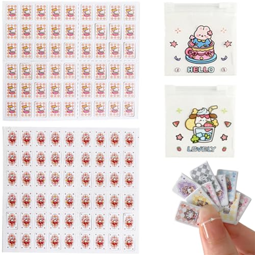 BDEPSTR 2 jeux de poker miniature, Jeux de Cartes, Mini Jeu de 54 Cartes, Jeux en classe et jeux en famille, Facile à transporter et adapté à toutes les...