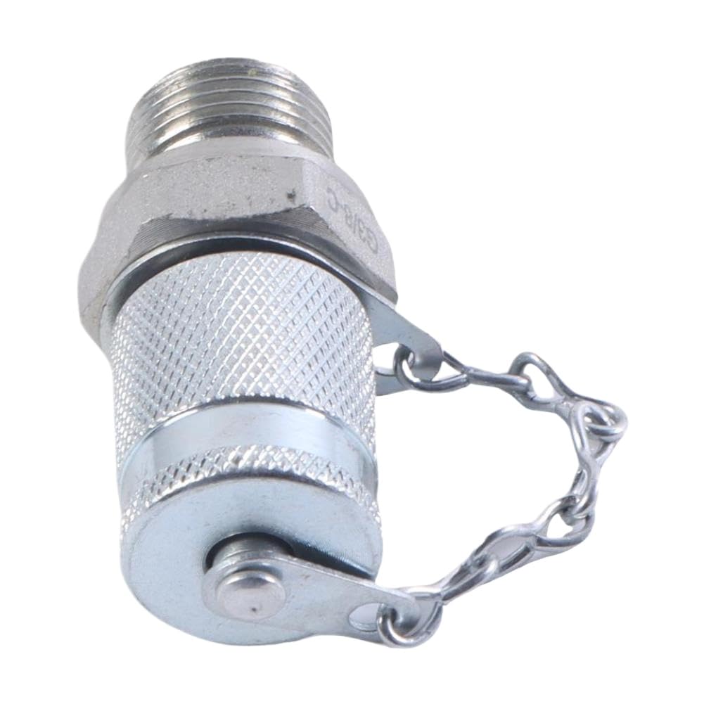 Filwy Onecolor 1Pc Bsp 3/8 Straight Connector Compatible With Automotive Systems