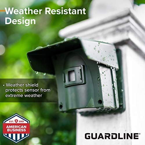 Wireless Driveway Alarm w/Three Sensors Kit Outdoor Weather Resistant Motion Sensor/Detector- Best DIY Security Alert System- Protect Home, Perimeter, Yard, Garage, Gate, Pool - Thumbnail 3