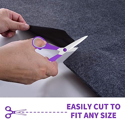 Scissors, 8.5" Scissors All Purpose Comfort Grip Stainless Steel Sharp Scissors for Office School Home Supplies, Right/Left Handed, 6 Piece Set 4 518W8qOrwcL