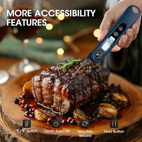 DOQAUS Keukenthermometer Barbecuethermometer - Afbeelding 6