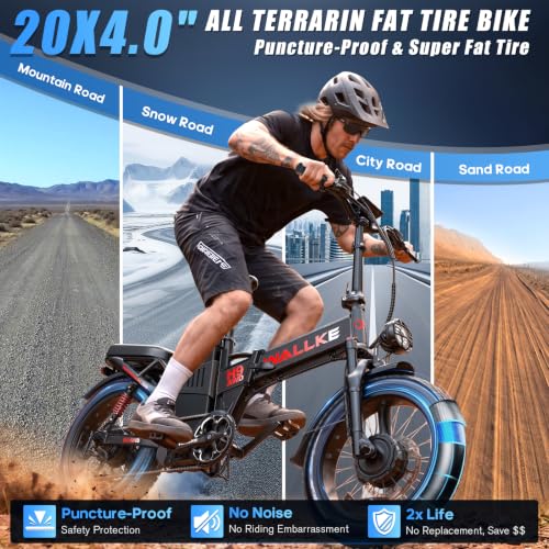 Wallke H9 AWD Dual Motor 4000W Ebike