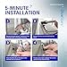 BlueStars 2-Pack 3392519 Dryer Thermal Fuse - Compatible with Whirlpool Kenmore - Replaces AP6008325 G4AP0500 3388651 694511 80005 WP3392519VP