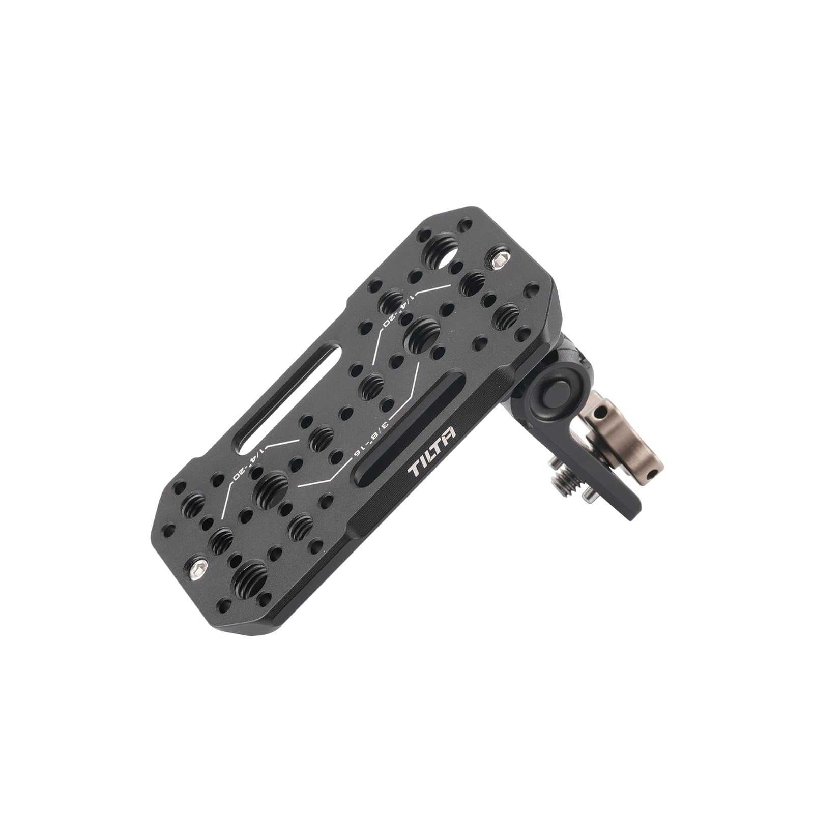 Piastra di montaggio regolabile TILTA con 1/4"-20 e 3/8"-16 fili TA-AMP-B