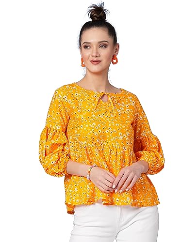 Image of OOMPH! Women's Floral Relaxed Fit Tunic Shirt