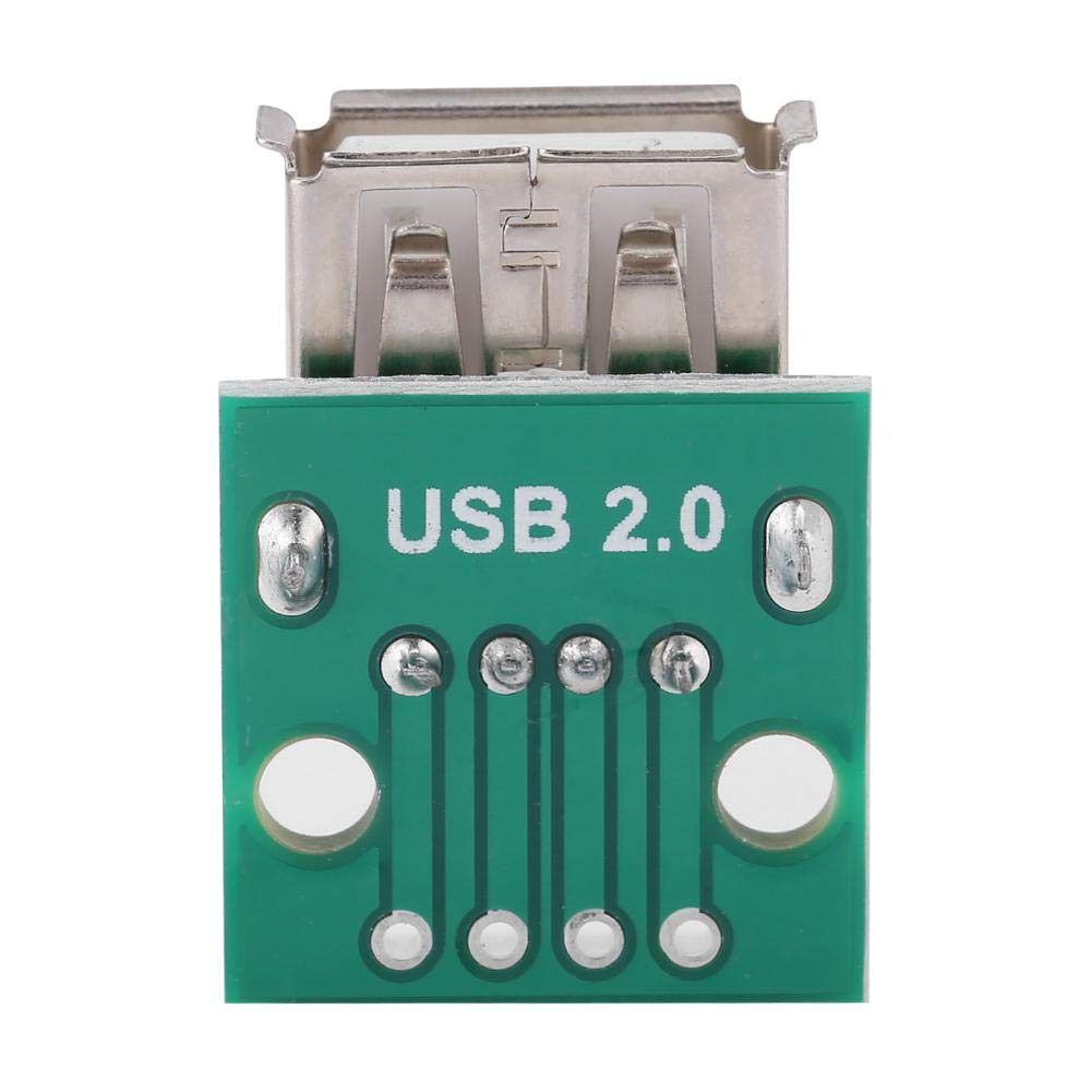 Garosa Scheda breakout USB femmina 4 pin 10 pezzi con connettore DIP 2.5mm per prototipazione rapida di progetti elettronici per hobbisti ingegneri e maker professionisti