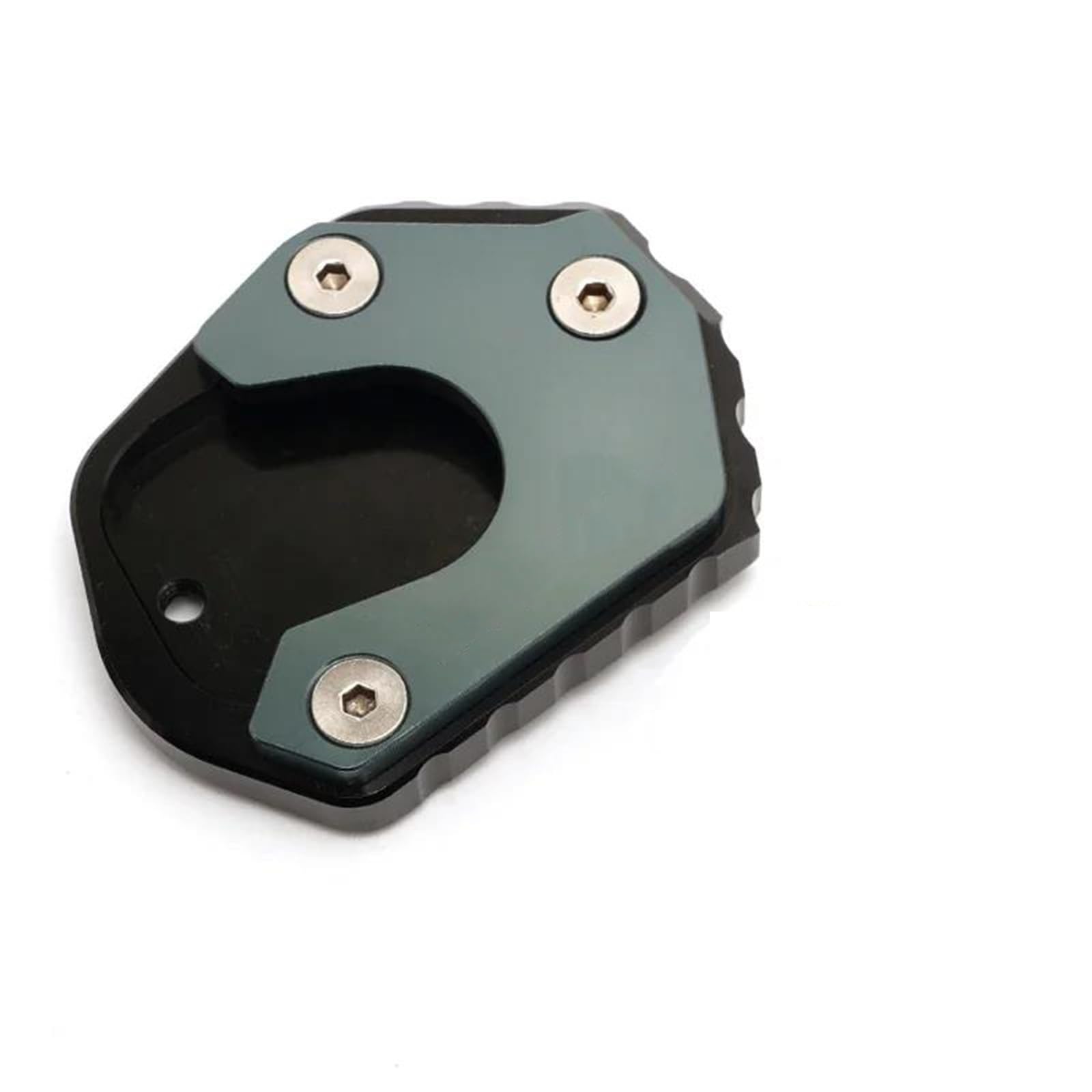 Per Honda XLV650 XLV700 TRANSALP 700 Moto CNC Cavalletto Laterale Ingrandisci Piastra Di Supporto Estensione Pad Motos Cavalletto Ingranditore(J)