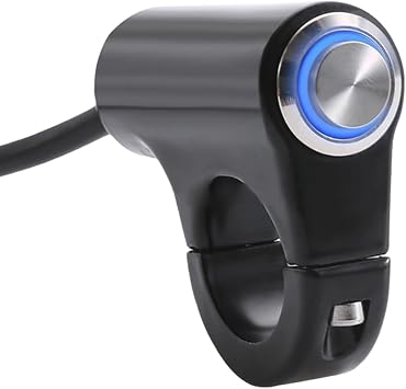 Motorcycle Switches Connector Handlebar Switches ON/OFF Button 22mm 7/8''