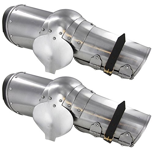 Armory Replicas Late 14th Century Calvary 16g Medieval Arm Armor Silver Rustic Vintage Home Decor Gifts