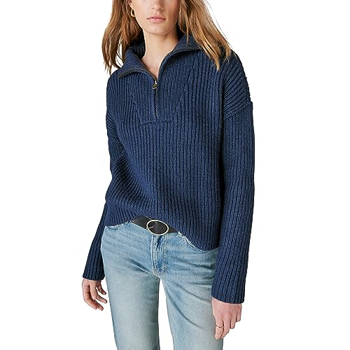 Image of Lucky Brand 1 /2 Zip Pullover Sweater