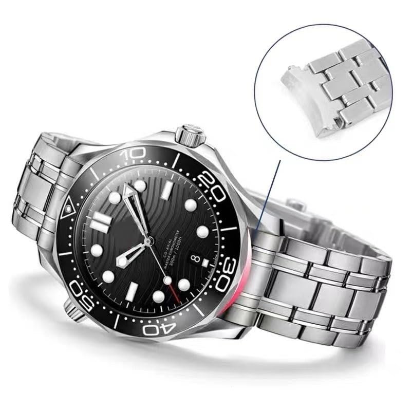 Bracelet acier 22mm résistant pour réparer Omega Seamaster 300 - 2
