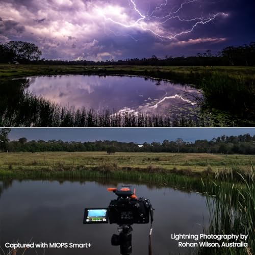 Image of MIOPS Smart+ Smartphone Controllable Camera and Flash Trigger for High Speed Photography & Timelapse with Camera Conection Cable (MIOPS-SM-S2)