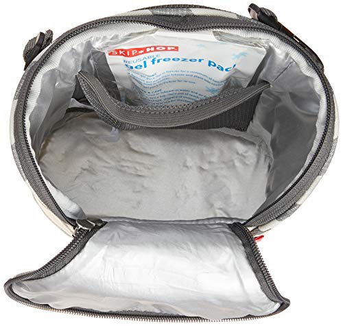 Image of Skip Hop Baby Bottle Bag, Grab & Go, Chevron , 6.75x3.5x9 Inch (Pack of 2)