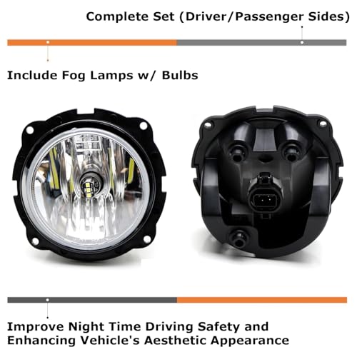 Lámparas antiniebla LED blancas para Ford Escape 2008-2012 miniatura 2