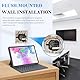 30W USB Type C Power Only for USB C Tablets as iPad - for 86x86mm Junction Box In Wall USB C PSE with Auto-Negotiation - 100~240V/AC 50Hz Input, 5V/3A 9V/3A 12V/2.5A 15V/2A 20V/1.5A Output