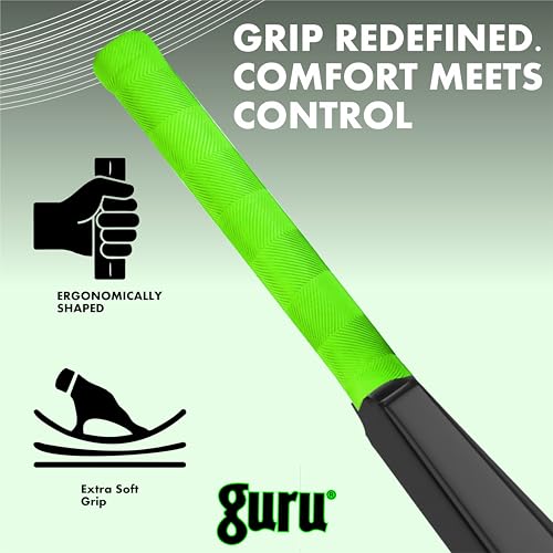 Image of guru Plastic Bat, Plastic Cricket Bat Full Size Hard Heavy Duty Cricket PVC /Plastic Cricket Bat (800-850 g)