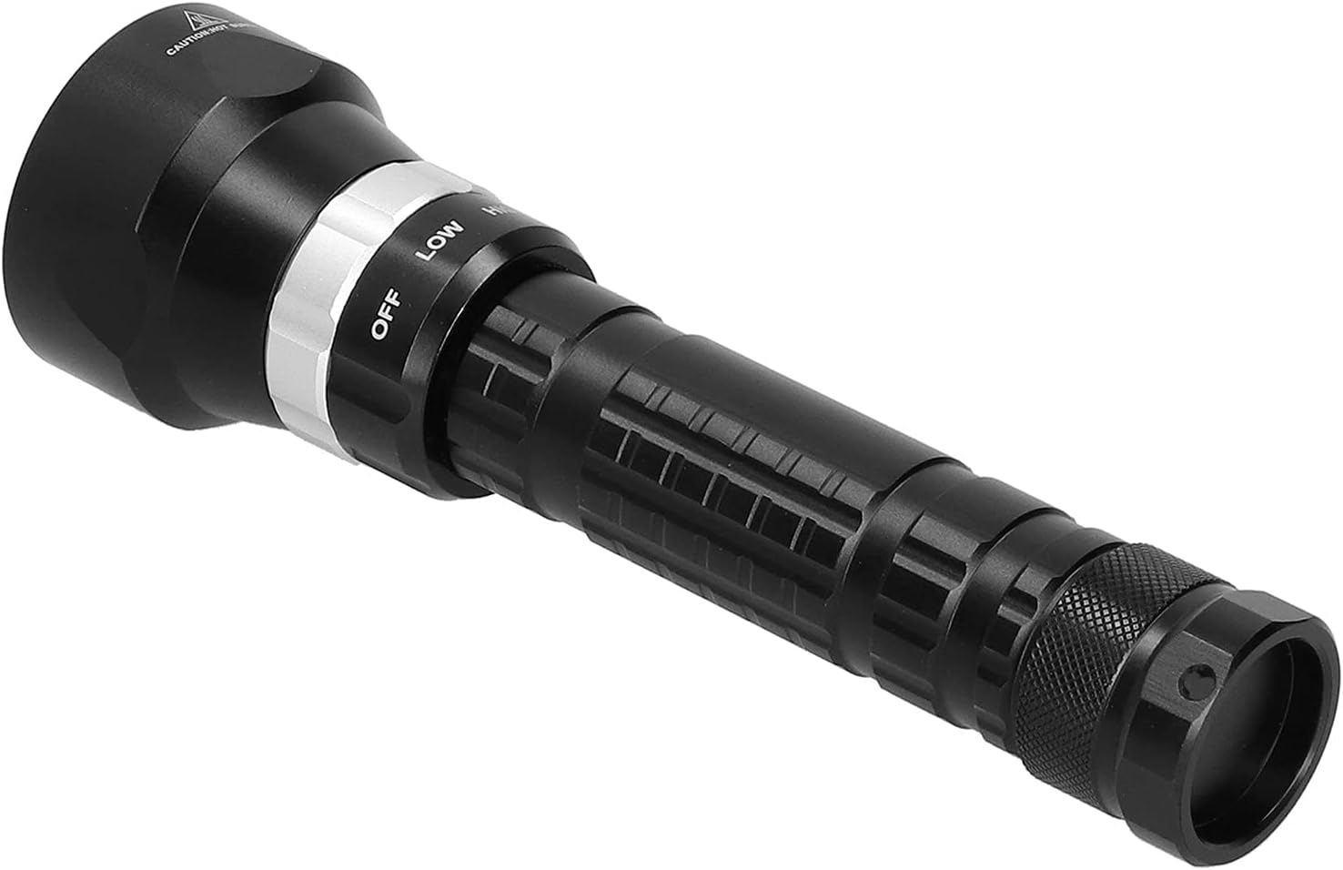 flexman Scuba Diving Flashlight, 4800LM Waterproof Aluminum Alloy Portable LED Dive Torch, Underwater Flashlight with Lanyard for Under Water Deep Sea Cave