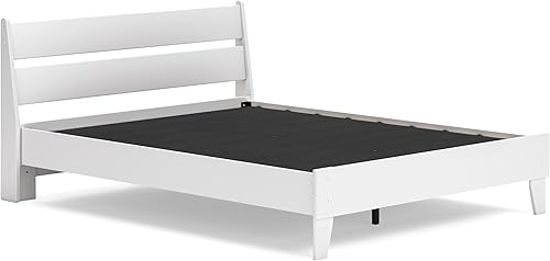 Miniatura 105 de Signature Design by Ashley Socalle Casual Twin Panel Platform Bed, Foundation or Box Spring Not Needed, Black Negro -,Blanco,Azul,Marrón miel,Beige