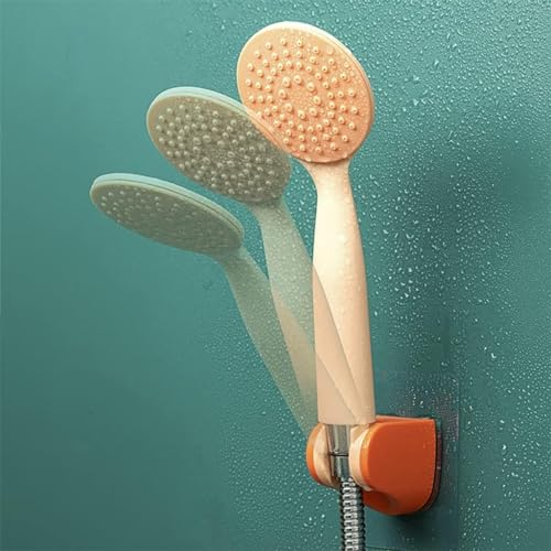 Cabezal de ducha manual con filtro plástico para baño miniatura 2