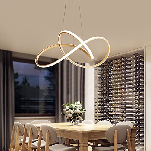 Lustre salon cristal ZR98US, suspension vintage dorée pour sublimer vos soirées