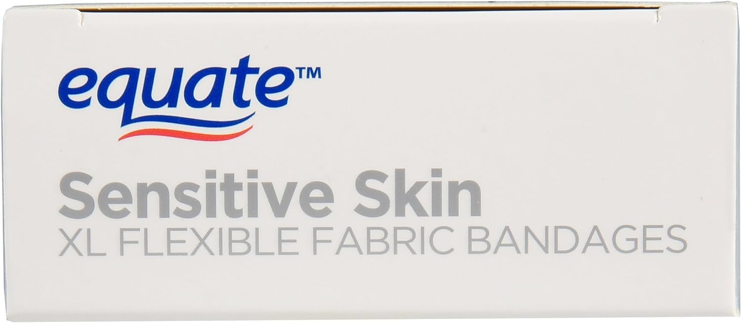 Vendajes de tela flexible XL Sensitive Skin 8 Ct 9