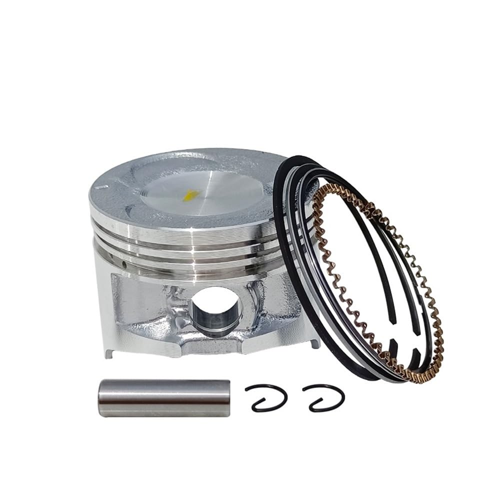 Itrvcay 4 Pcs Kit 148F Connecting Rod Piston Piston Ring Fit For Mz80 24V 1.8Kw 2.2Kw Inverter Generator Parts