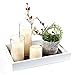 SUNWO Borosilicate Glass Candle Holder, Clear Glass Chimney, Hurricane Candle Holder - Diameter 3.5