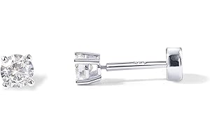 14K Gold Plated 925 Sterling Silver Cartilage Earrings for Pierced Ears