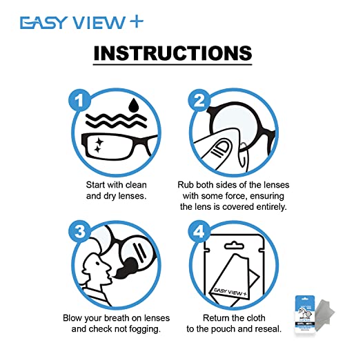 Easy View JYEV-01 + Anti-Fog Microfiber Cloth- thumb #2
