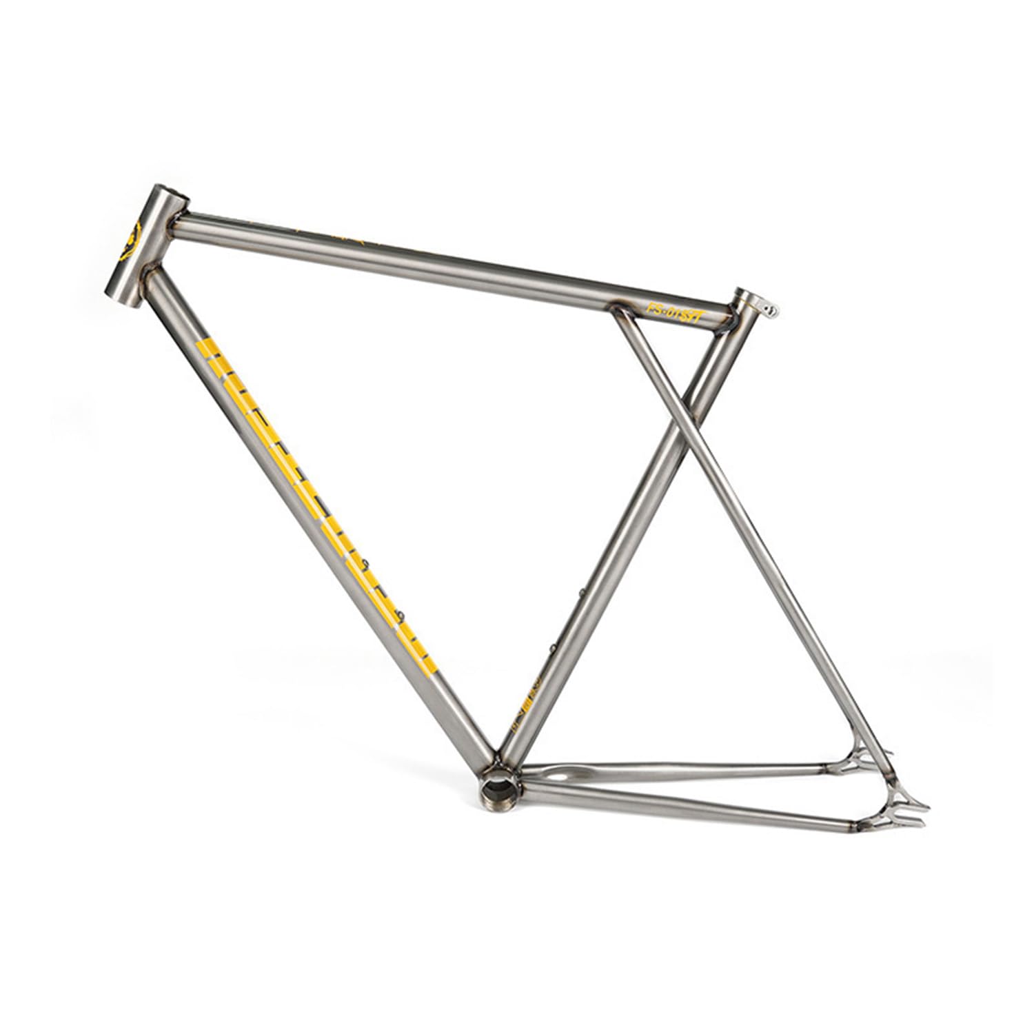 Amazon.com : POLSO FM007 INTRO7 Fixed Gear Bicycle Frame CR-MO