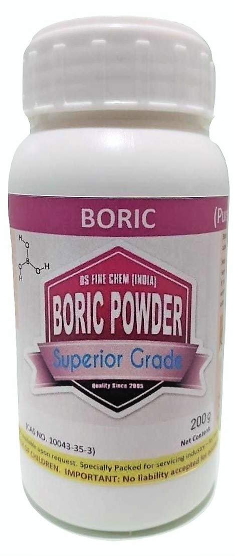 DS Fine Chem Boric Powder, 200gm (போரிக் அமிலம் தூள்), (ಬೋರಿಕ್ ಆಸಿಡ್ ಪುಡಿ), (বোরিক অ্যাসিড গুঁড়া) (B078S62MF7) Amazon Price History, Amazon Price Tracker