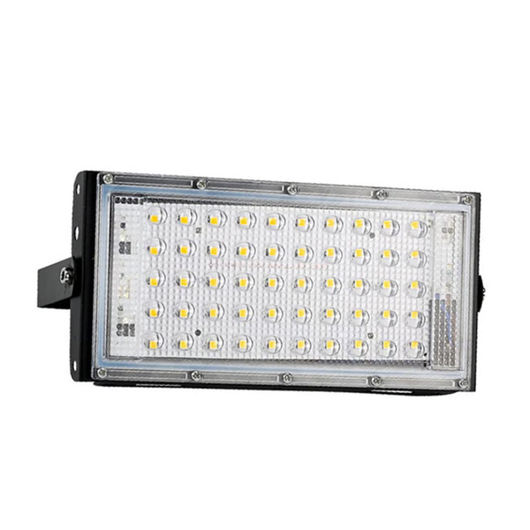 Rachlicy LED Floodlight LED Street Light 50W 110V Outdoor Work Lights for Outdoor Garden Courtyard Warm White Light