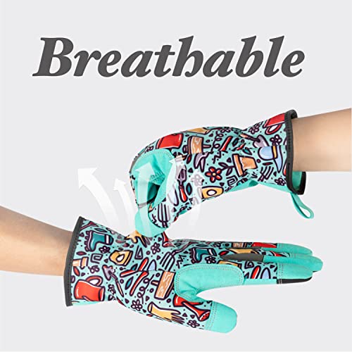 Toolant Gardening Gloves For Women, Thorn Proof Garden Gloves For Yard Work, Breathable And Touchscreen, Gift For Gardeners, Small #TOP1