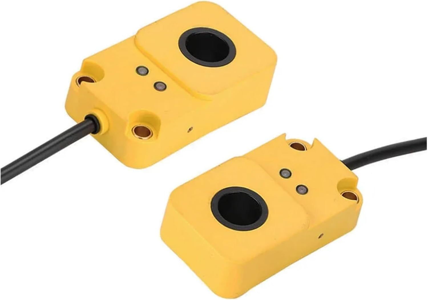 Inductive Sensor 3/6/8/10/12/15/22/30mm Ring Proximity Switch NPN NO Screw Spring Steel Ball Metal Object Speed Detect(22mm)