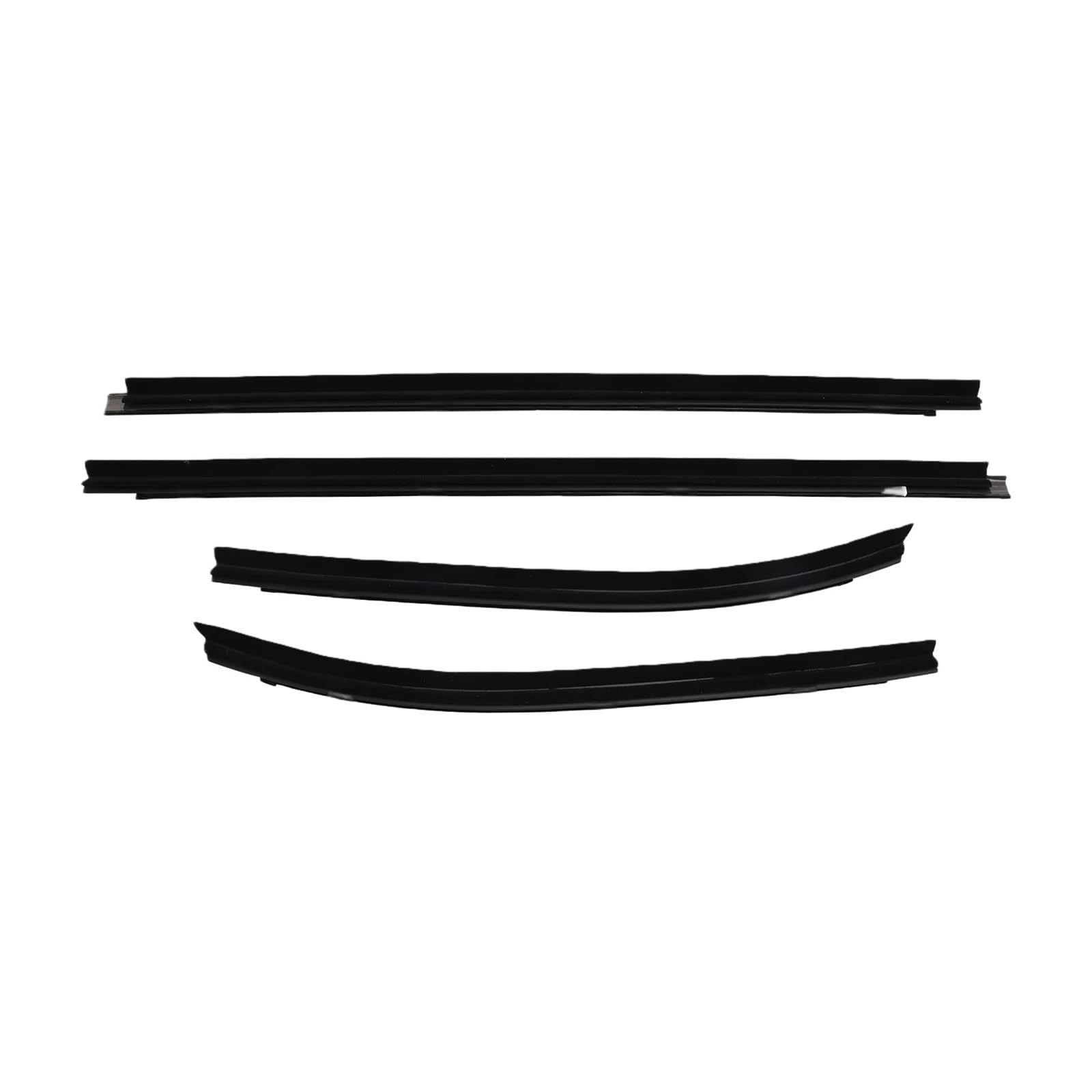 Toudayuhp One Color 4Pcs Front Door Window Belt Weatherstrip Compatible With 2000 2001 2002 2003 2004