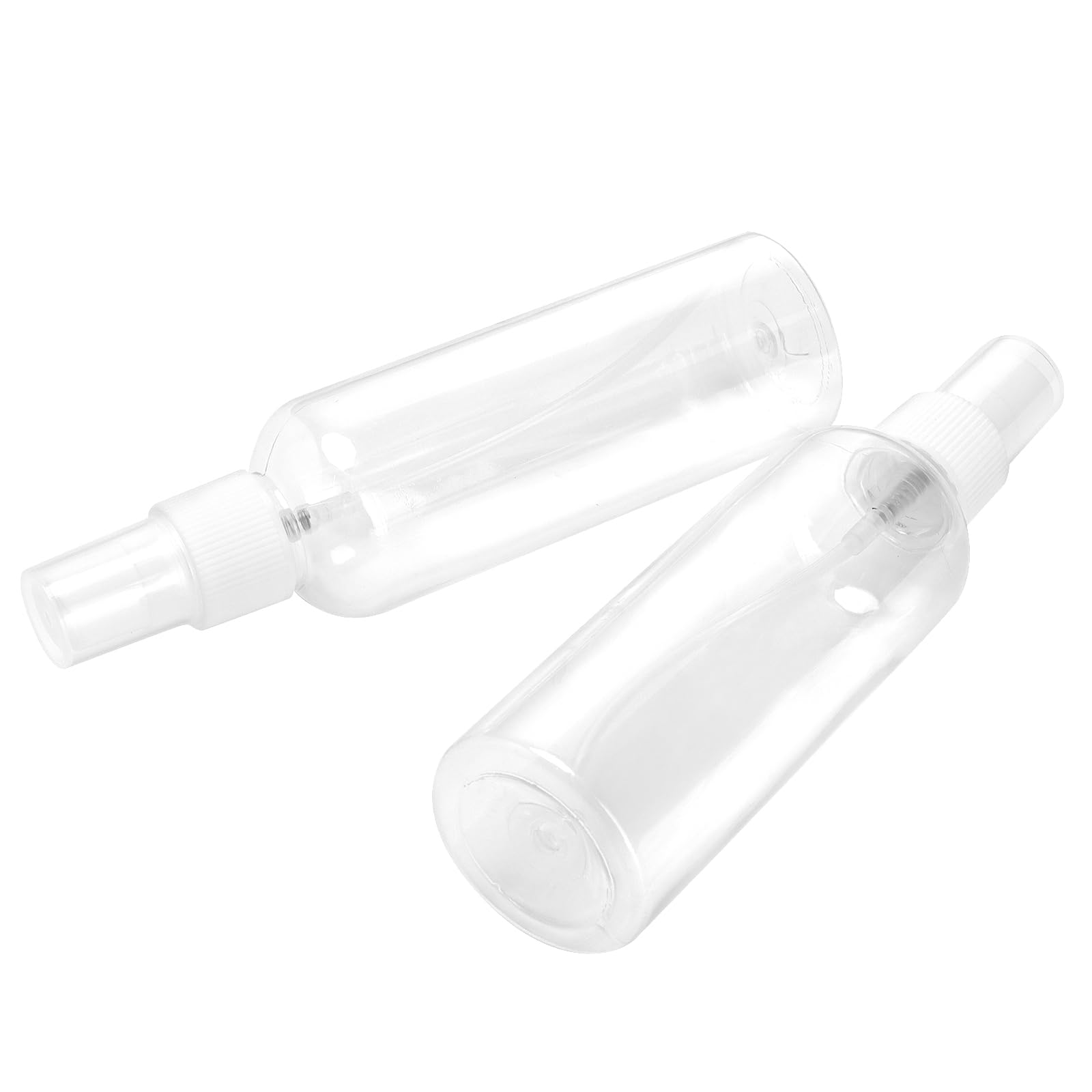 40 flaconi spray da 100 ml, in plastica trasparente con coperchio, bottiglie spray da viaggio per acqua, profumo, trucco e allocazione