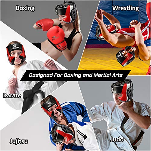 image for MaxIT Headguard for Boxing, MMA, Muay Thai, Karate, Martial Arts | Hea