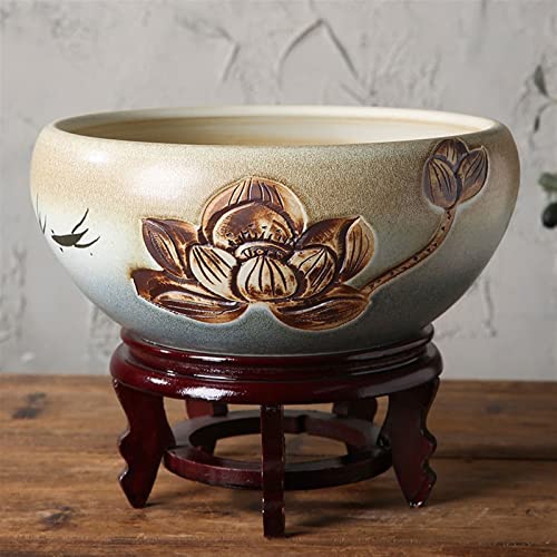 Pot de fleur en céramique étanche pour éviter les fuites d'eau - 8