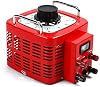 Gdrasuya10 Variac Variable Transformador 30 Amp 3000VA Máx. Salida 0-130V AC Regulador de Voltaje Fuente de Alimentación Variable 3000W 4